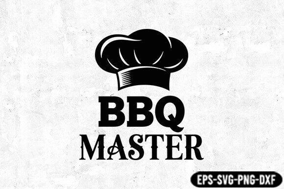 BBQ Master SVG: Graphics for Crafts & Content