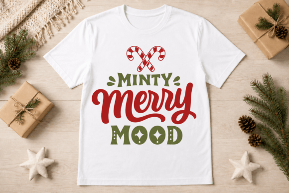 Christmas Reset New Year Typography Graphics