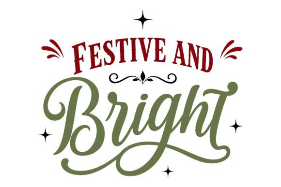 Festive and Bright Christmas SVG