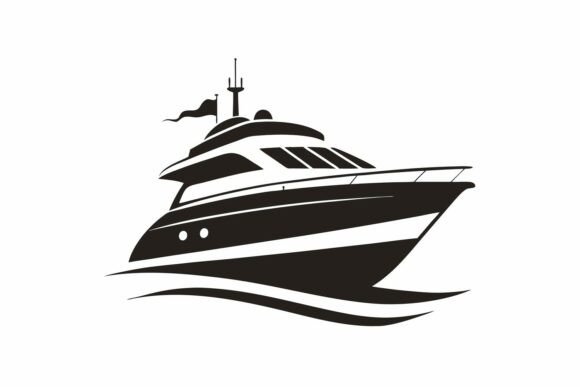 Luxury Yacht Vector Graphic Freebies